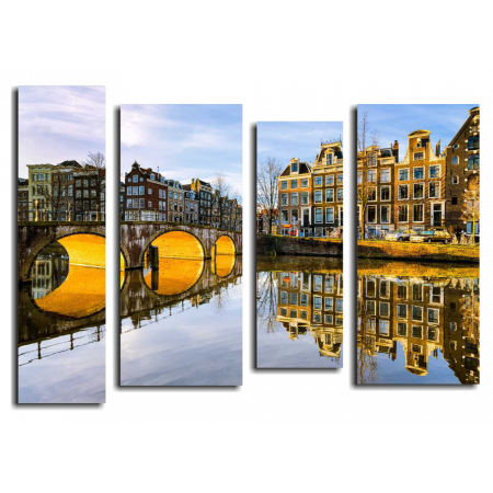 Модульная картина Амстердам